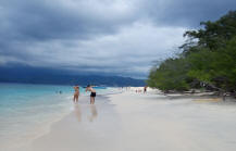 Beach of Gili nanggu lombok